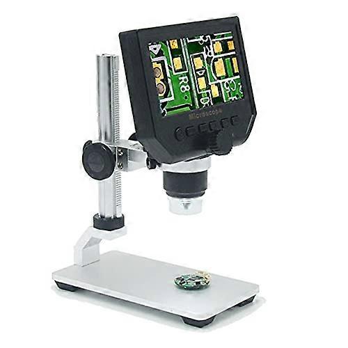 600X Digital Microscope 4.3-Inch HD LCD Display Soldering Tool Electronic Video Microscope For BGA Phone Repair