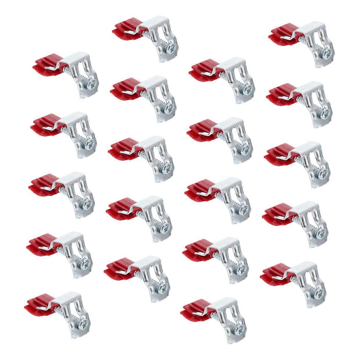 20Pcs Undermount Sink Support Clips for Manganese Kitchen Sinks, Durable Sink Bracket for Long-Term Installation