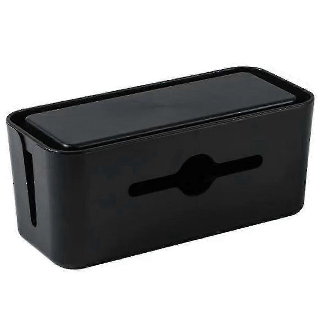 Cable Box, Large Cable Management Box for Cable Hiding Power Strip Organization,1pcD-