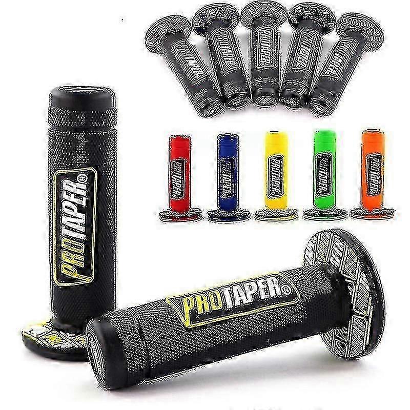 Motorcycle Handle Grips Motocross Protaper Grip Handlebar Dirt Pit Bike 7/8&quot; Handlebar Rubber Gel Dual Density Mx Grips