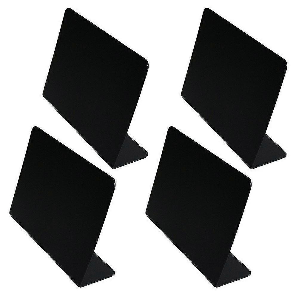 4pcsアクリルSボードデスクトップボードメッサディスプレイボード結婚式用()