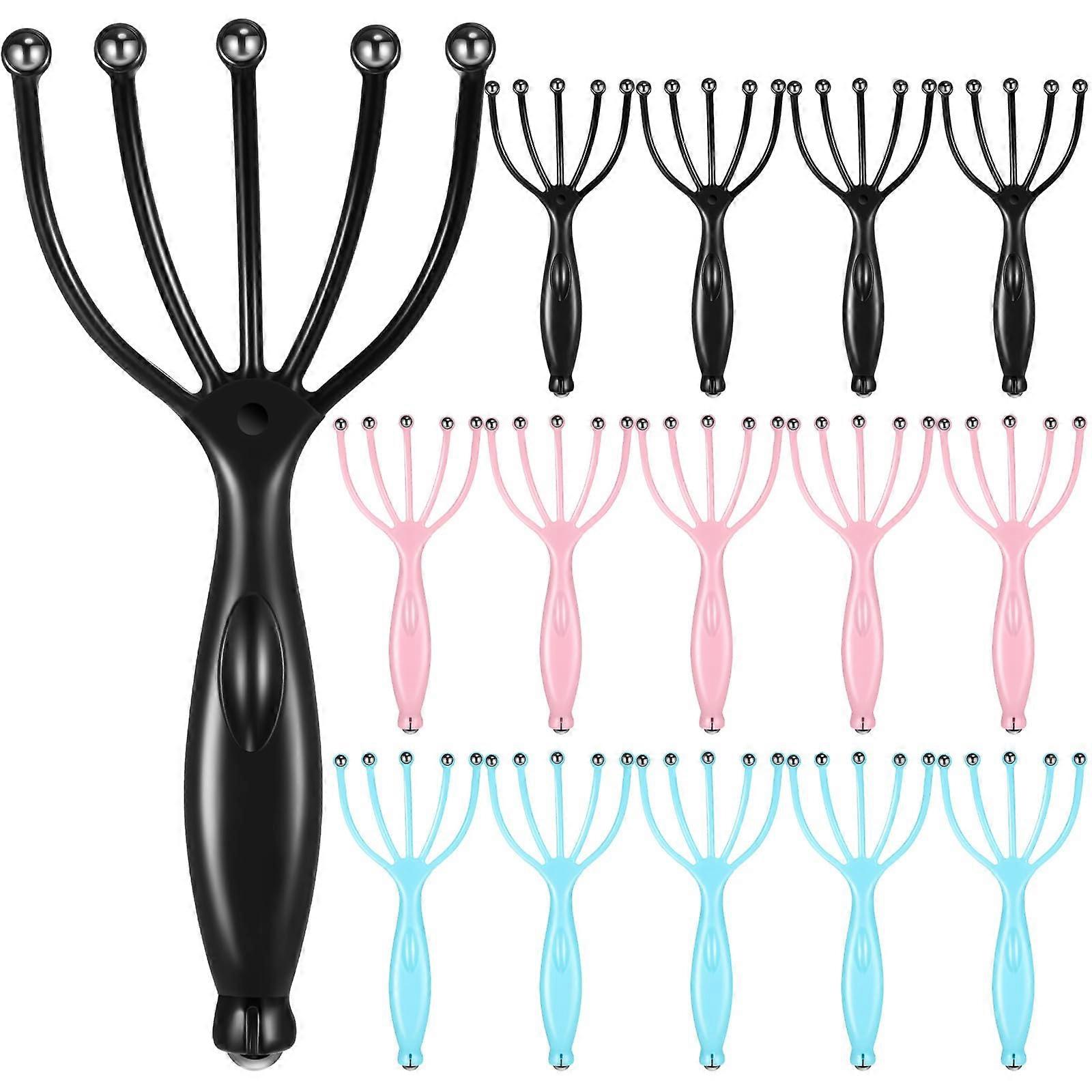 24 Pcs Scalp Massager Handheld Spa Head Massager for Deep Relaxation and Stress Reduction