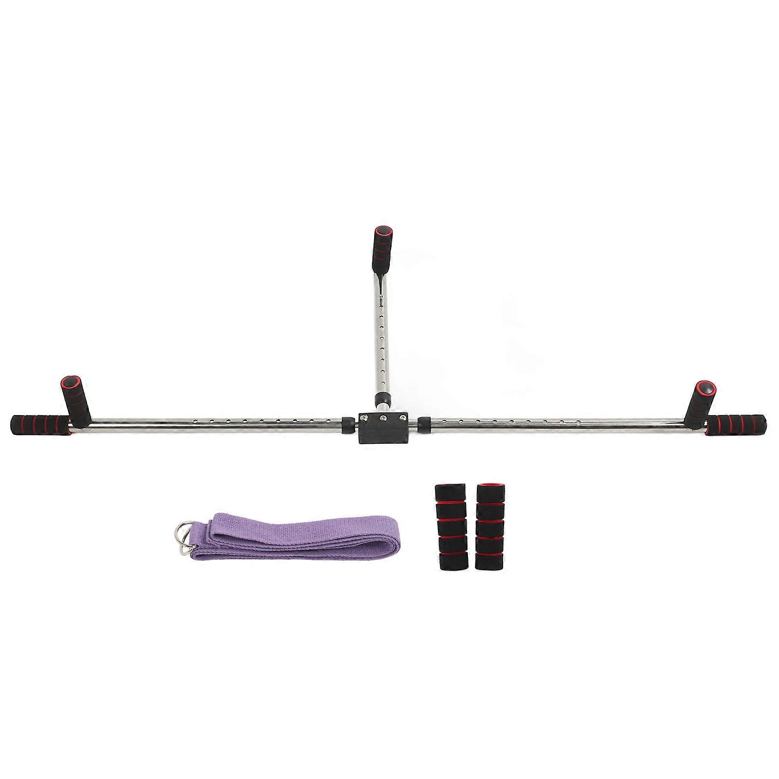 3-Bar Leg Stretcher, 9 Holes, Adjustable, Leg Stretching Exercises, for Ballet Dance, Home Gym