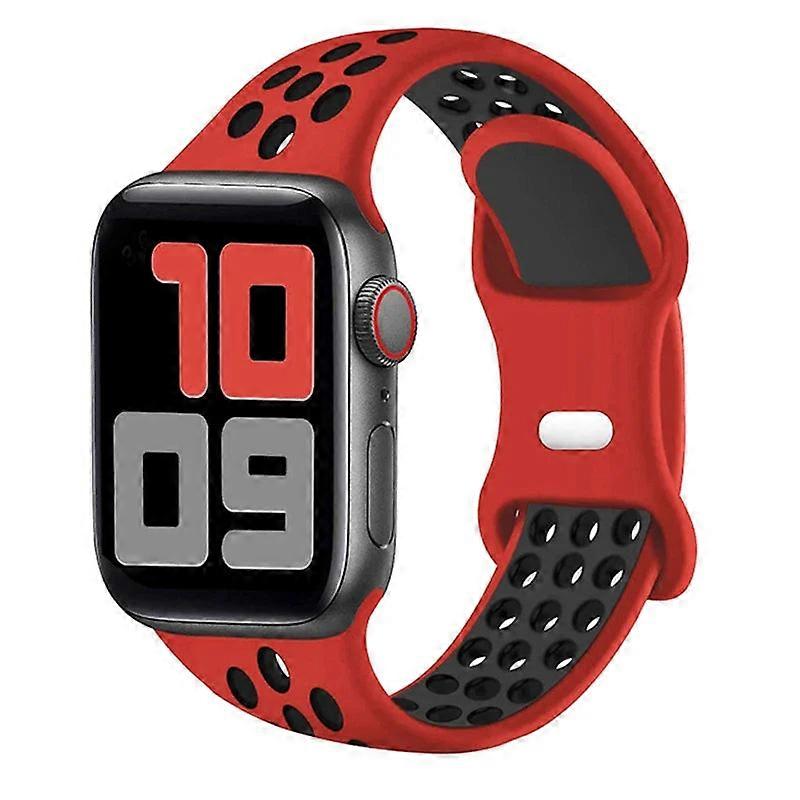 Strap For Apple Watch Correa Silicone Sports Bracelet Iwatch 8 Se 7 6 5 Ultra