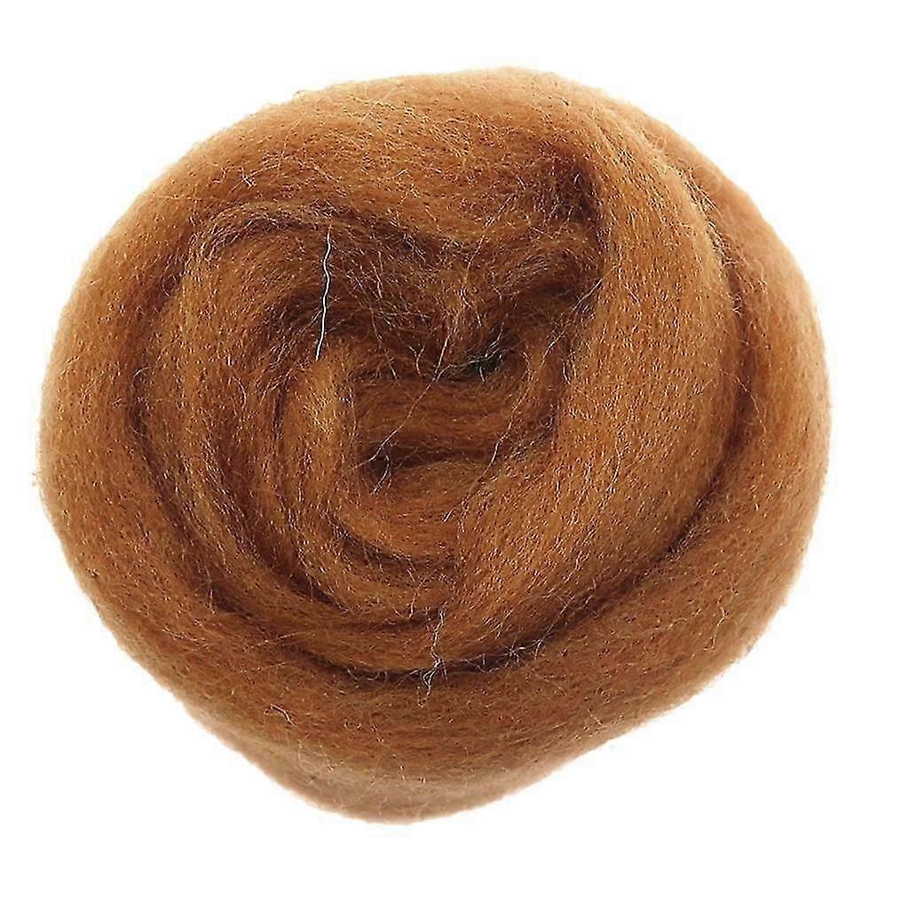 10g Soft Handmade Wool Roving Felting Wool for DIY Needle Felting Craft Material