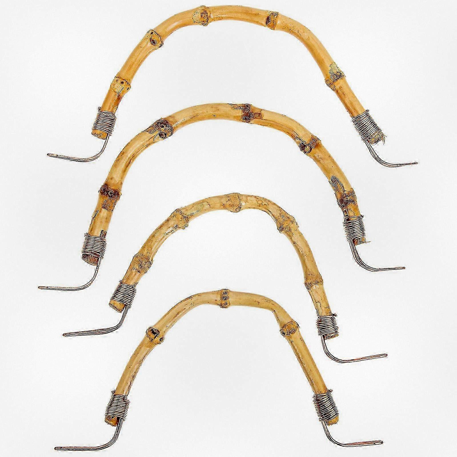 Set of 4 Glass Water Pitchers with Rustic Teapot Handle, Ideal Accessory for Your Tea Kettle and Perfect for Tea Lovers