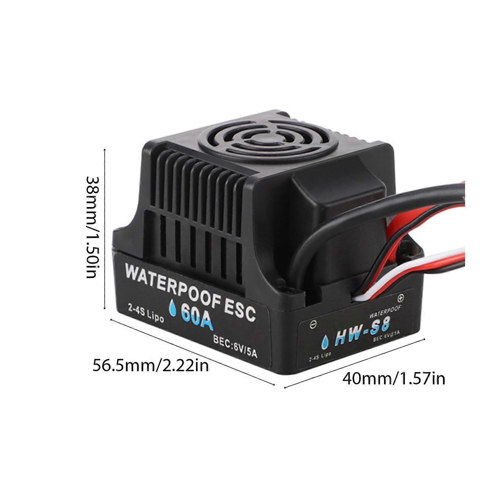 Brushed ESC RC Upgrade Tools for Model Car Universal Edition Toy Car Collector Model Supplies Multicolor