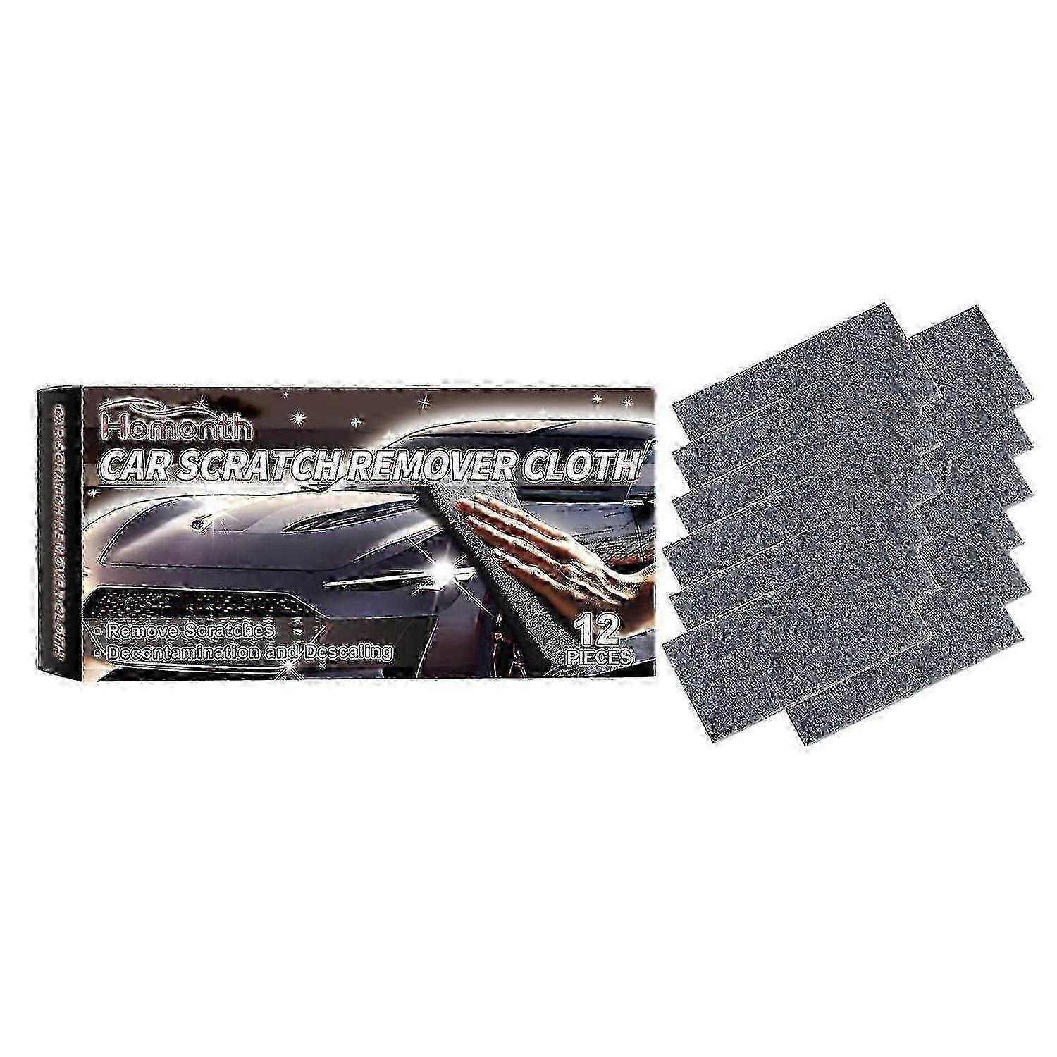 Homonth car scratch removal cloth car paint scratch polishing repair portable cleaning decontaminati