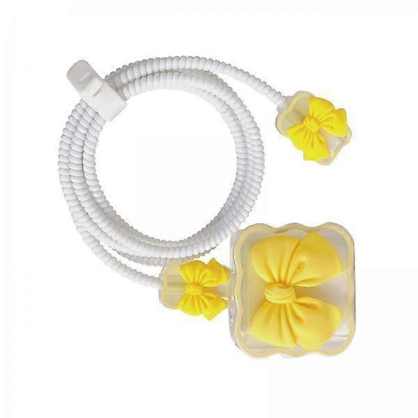 2x Cable Cover ,Cute Protector USB DIY Cable Protector Cartoon Data Line Data