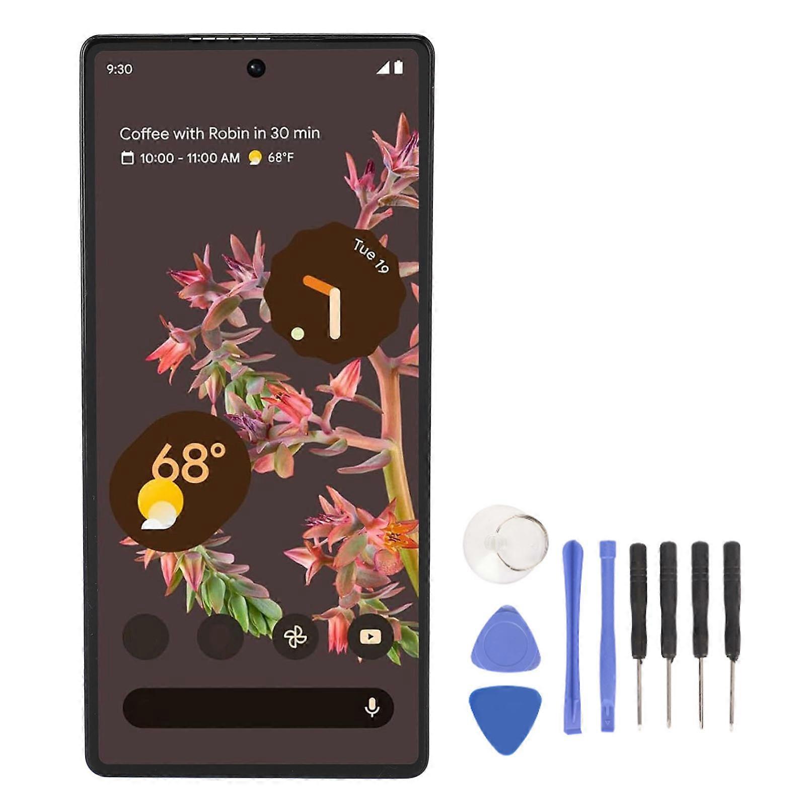 6 5G Phone Screen Replacement Kit - Touch Digitizer Assembly, High Resolution, Repair Tools