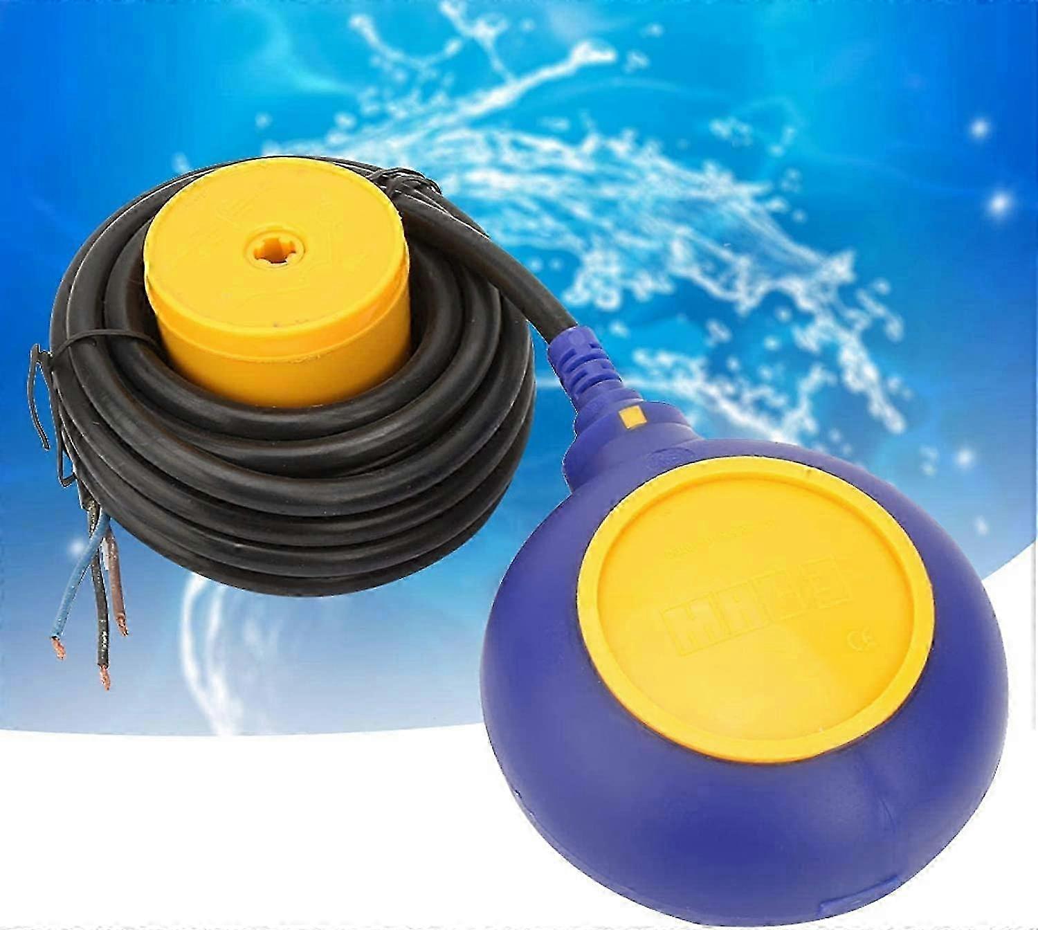 220V Liquid Level Controller Float Switch with 4M Cable for Water Regulation in Shipbuilding Industry