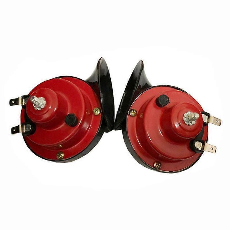 Red single (A) $Modified car and motorcycle snail horn motorcycle good loud horn