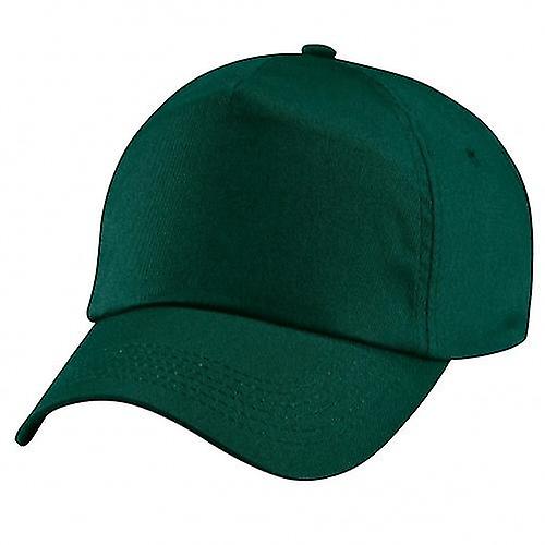 Beechfield Plain Mens Hat Original 5 Panel Baseball Cap