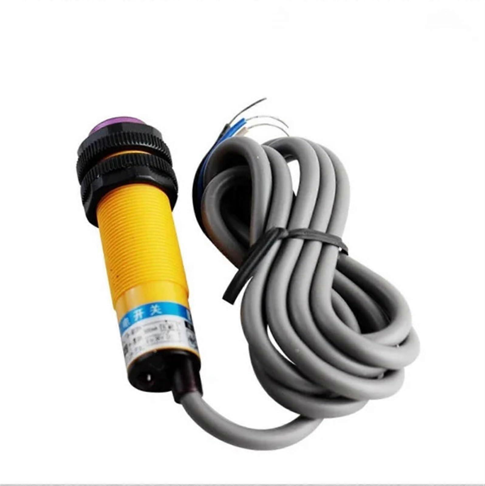 1 piece/photoelectric sensor E3FDS10B2 diameter 18 mm distance 10 cm diffuse reflection NPN NC DC converter Ref: 9440