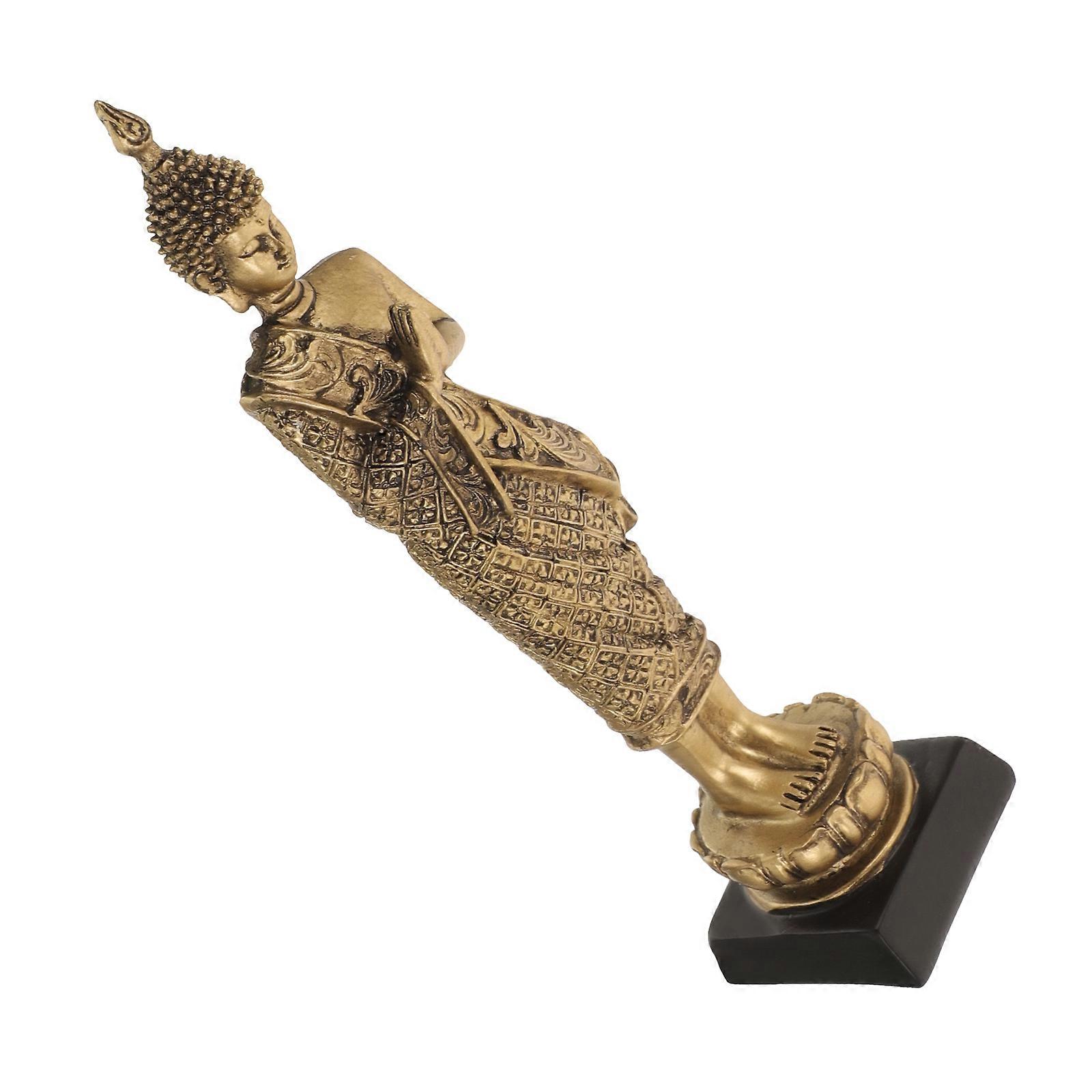 Intricately Designed Buddha Figurine for Decorative Use, Smooth Surface