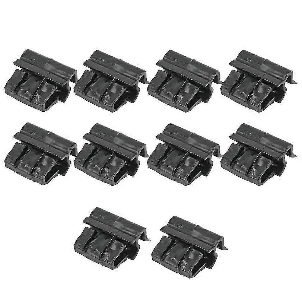 10PCS compatible with Model 3 Front Trunk Car Plastic Buckle Front Hood Box Buckle Clip 1472872-00-C