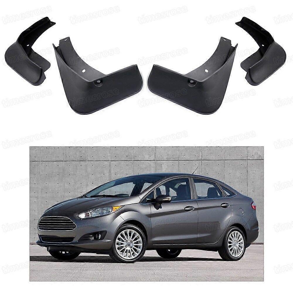 Συμβατός λασπωτής λασπωτήρα φτερών λασπωτήρα λασπωτήρα λασπωτήρα αυτοκινήτων για Ford Fiesta Sedan 2014-2017 15 16