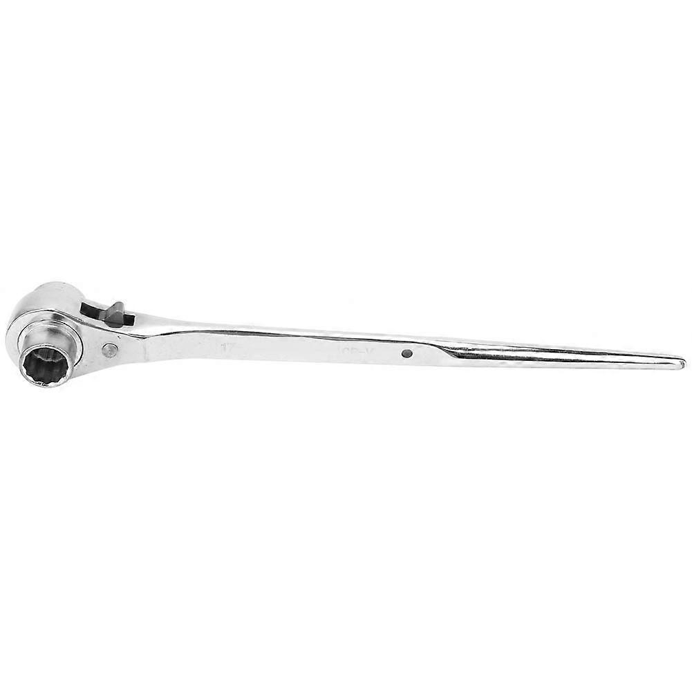 Pointed-tail ratchet multi-functional socket wrench Suitable for 17 - 19mm, multi-purpose