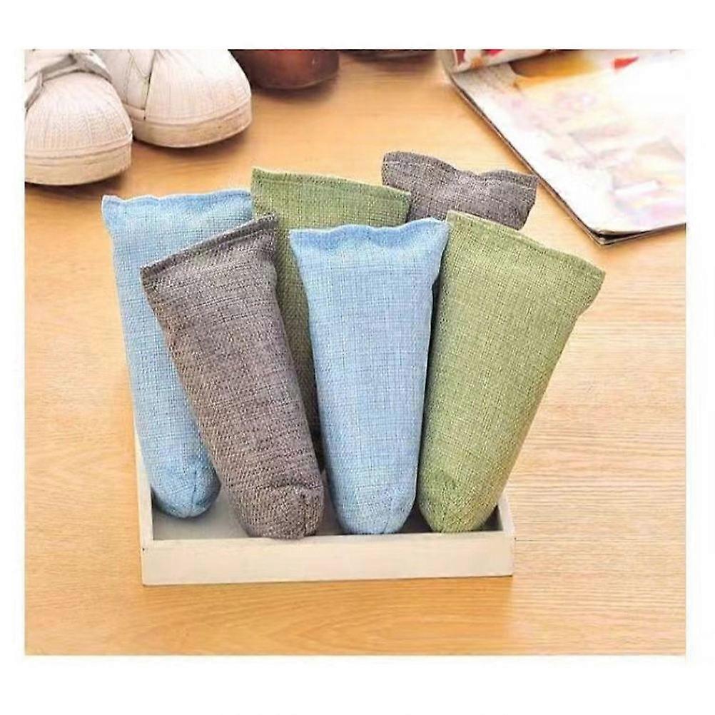 Odor Absorber Bamboo Charcoal Bag Shoe Stretcher for Shoes Closet Car Maintenance 8Set