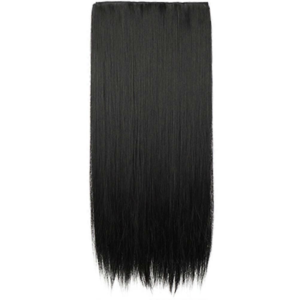 Long Straight Clip In Hair Extensions for Women – Natural Look Synthetic Hairpiece for Easy Styling at Parties & Special Occasions