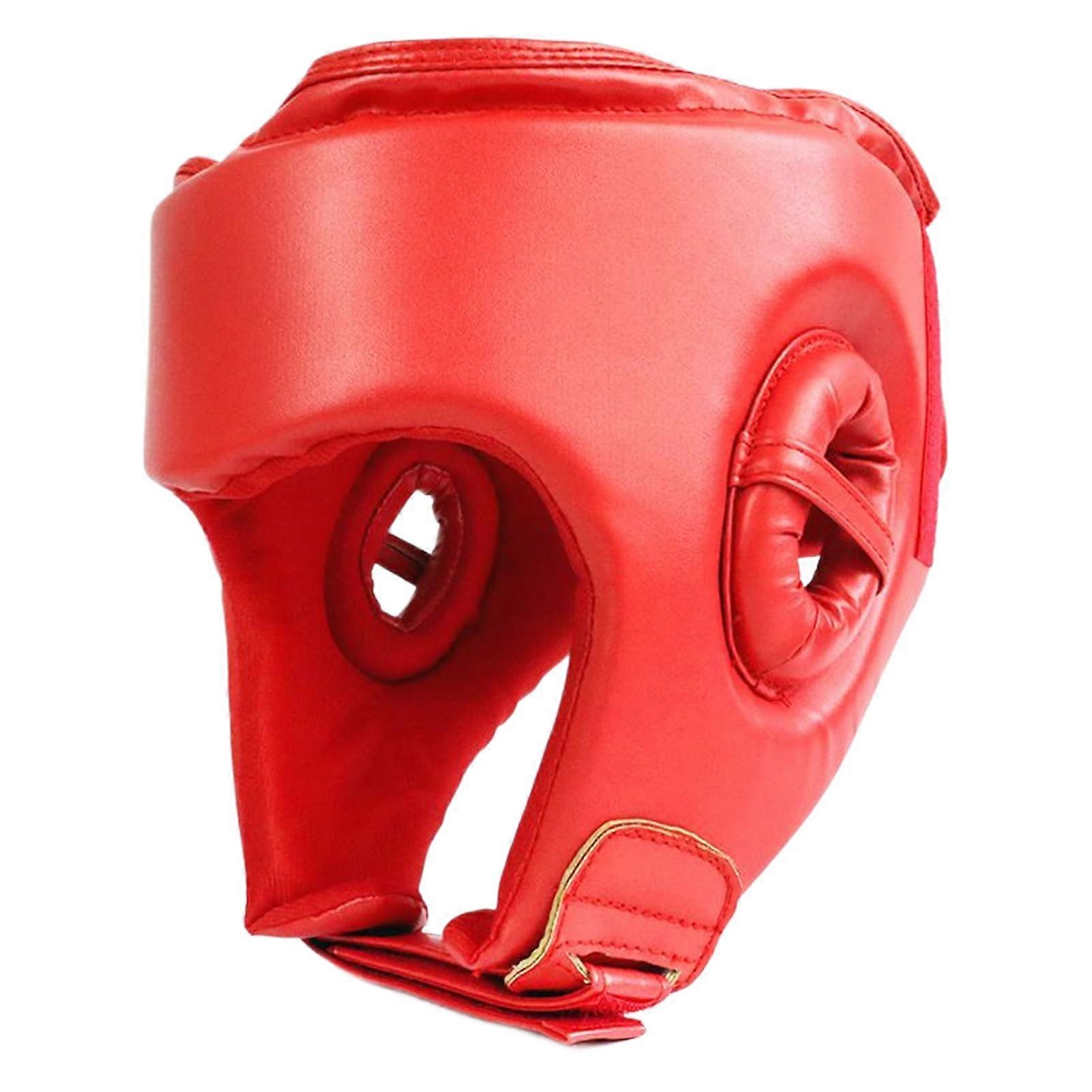 Box copricapo, leader della sicurezza Sparring Head Protector Formazione di protezione professionale, attrezzatura da boxe regolabile per arti marziali, kickboxing