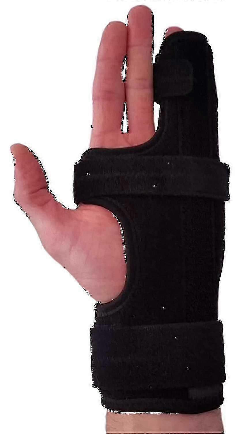 Small/med Finger Splint Hand Brace for Left Metacarpal Boxer Fractures