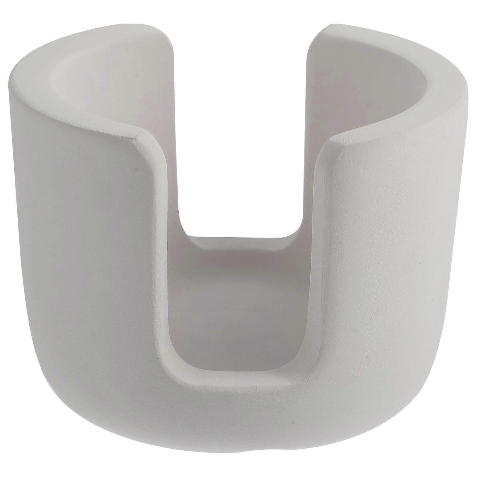 Drain Sponge Rack Diatomite Sponge Holder Kitchen Use Storage Absorbent Grey 1Set