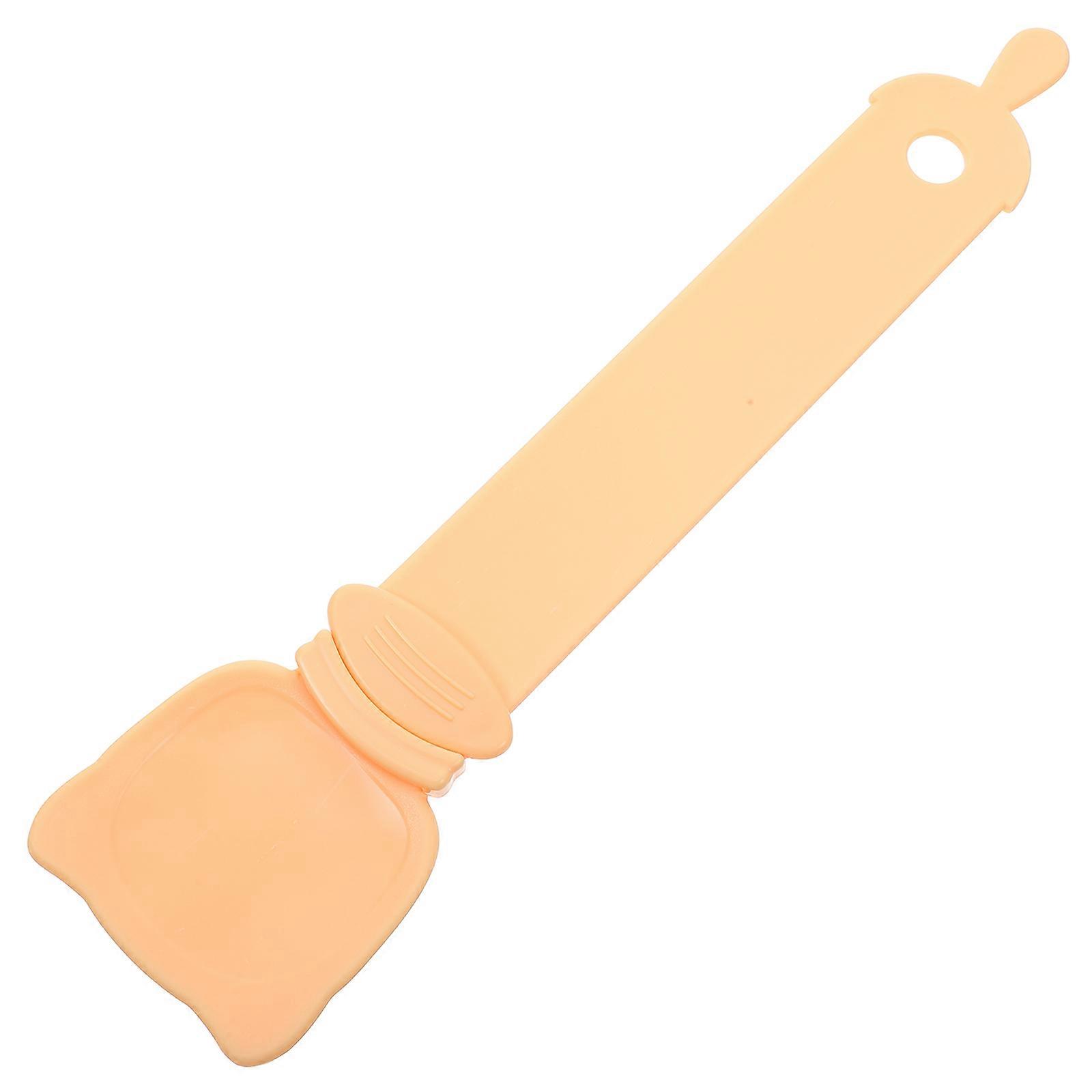 Pet Treat Spoon Squeezing Cat Food Reducing Food Waste Cat Owners Cat Ear Shape Safe and Reliable 1Set
