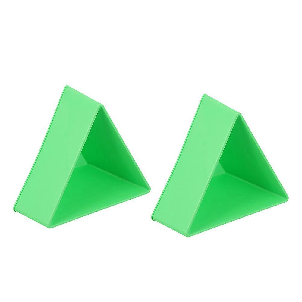 DIY Rice-Pudding Mold Triangular Shaping Home Users 15x15cm 2Pack