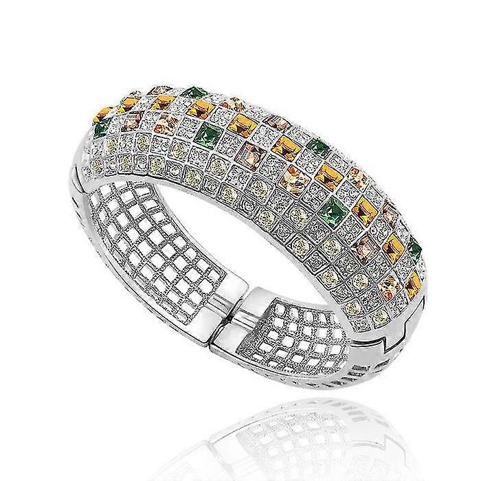 Crystal Diamond Bracelet Set