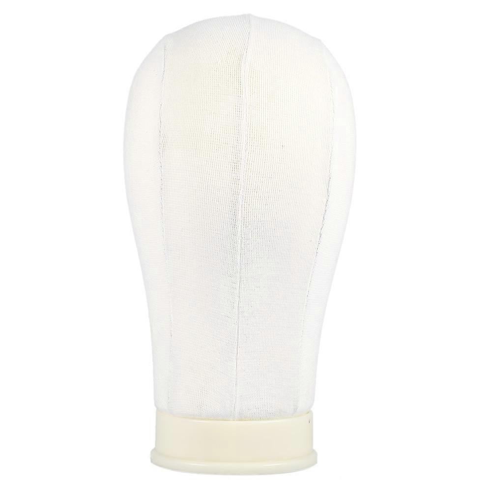 New White Wig Display Mannequin Head Wig Display Making Styling Model Tool (20 inch)
