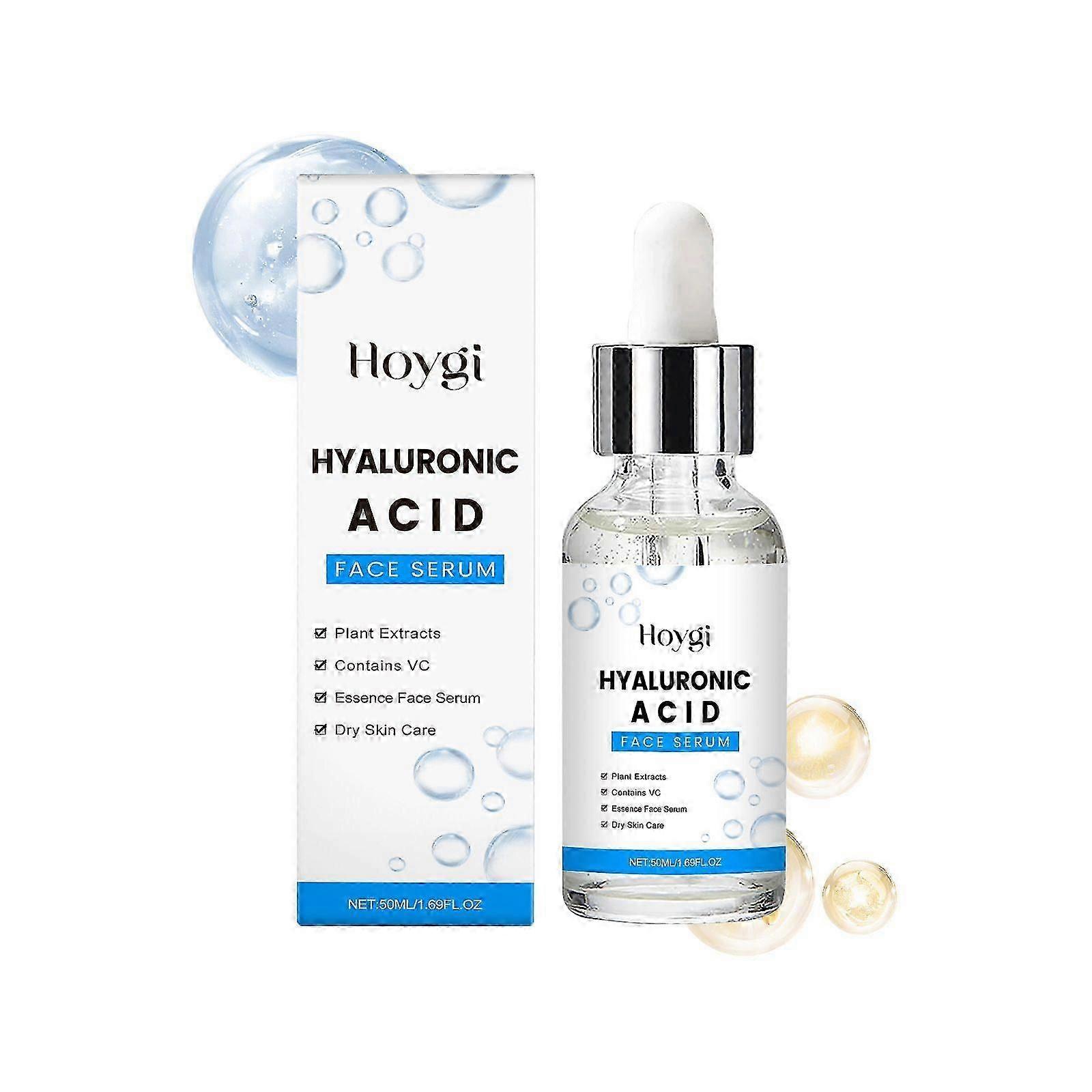 Hyaluronic Acid Serum for Face - Anti-Aging, Moisturizing Wrinkle Serum for Erasing Fine Lines and Wrinkles Soft Hydrating Easy Absorption Anti Aging