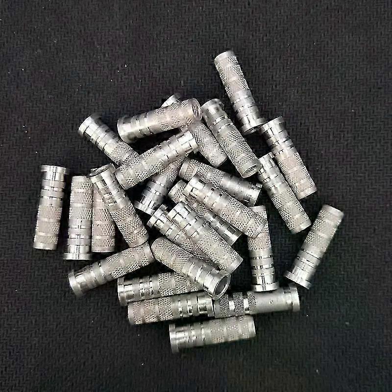 50pcs Archery Arrow Aluminum Insert Silver Fit For ID62mm Arrow Shaft Arrow Base Replace Hunting DIY Arrow