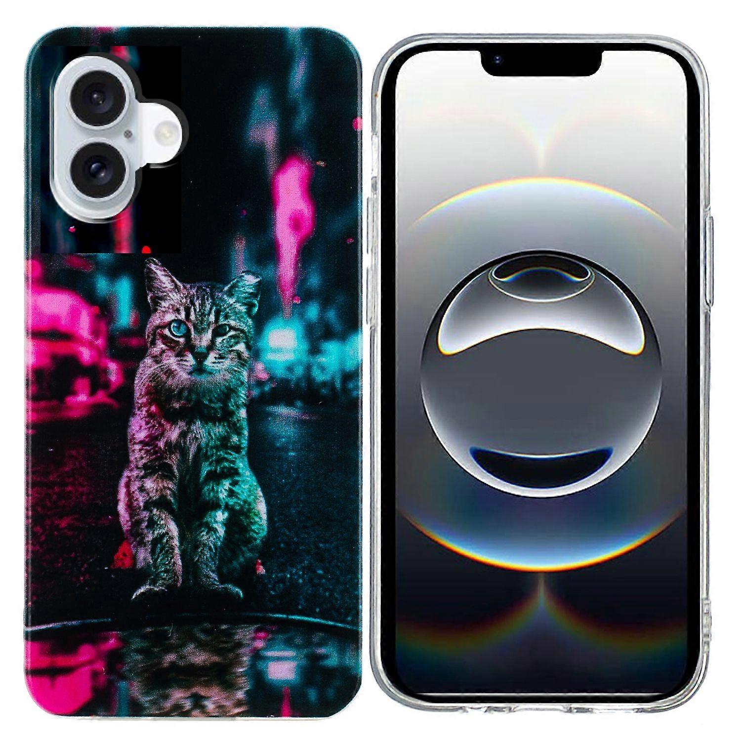 For iPhone 17 Case Soft TPU Phone Back Cover Pattern Printing