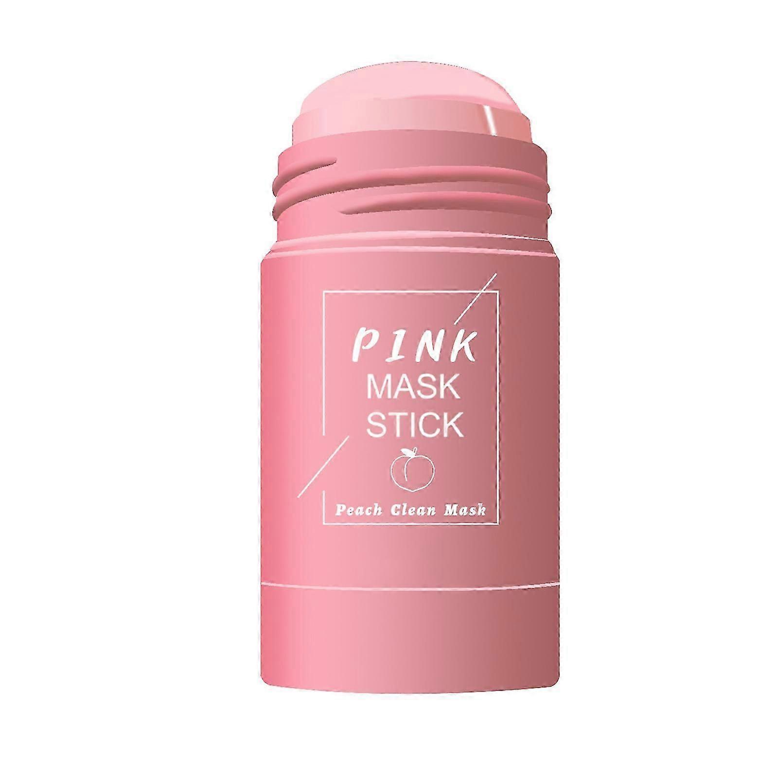 Green Tea Mask Stick for Face, Blackhead Remover with Green Tea Extract, Green Mask Stick for Deep Pore Cleansing, Face Moisturizing