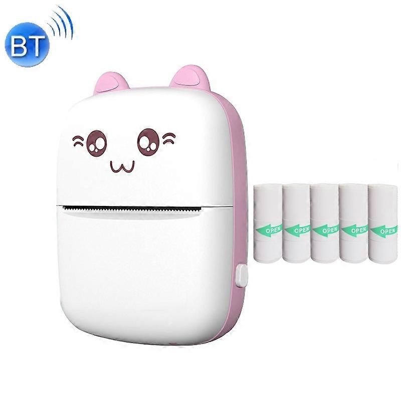 Thermal Printer With 5 Sticker Papers