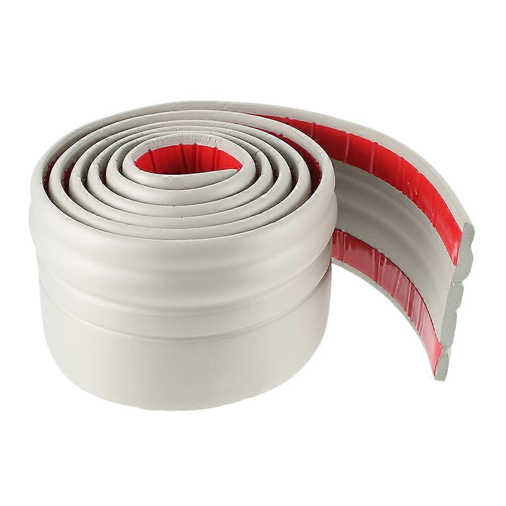 Stick On Trim Molding Flexible Corner Trim For Floor Foot Lines Edge Protection Minimalist Style 1 Roll