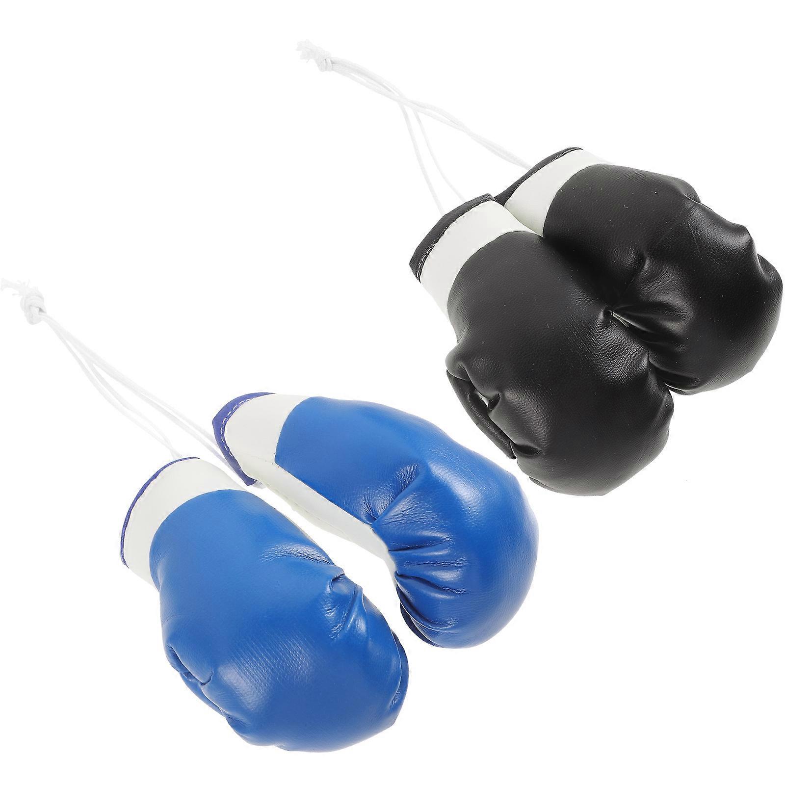 Boxing Glove Keychain Mini Boxing Gloves Pendant for Decoration 2Pairs