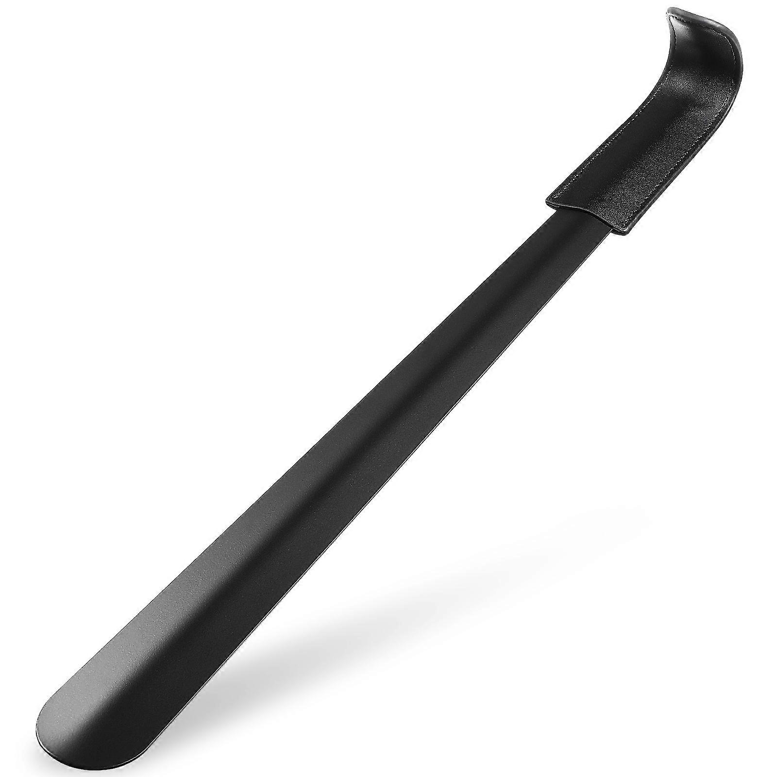 Shoe Horn Metal Long Handle Lazy Shoe Helper For Women Men Elderly Daily Use 41cm Wearing Assistance 1Pack