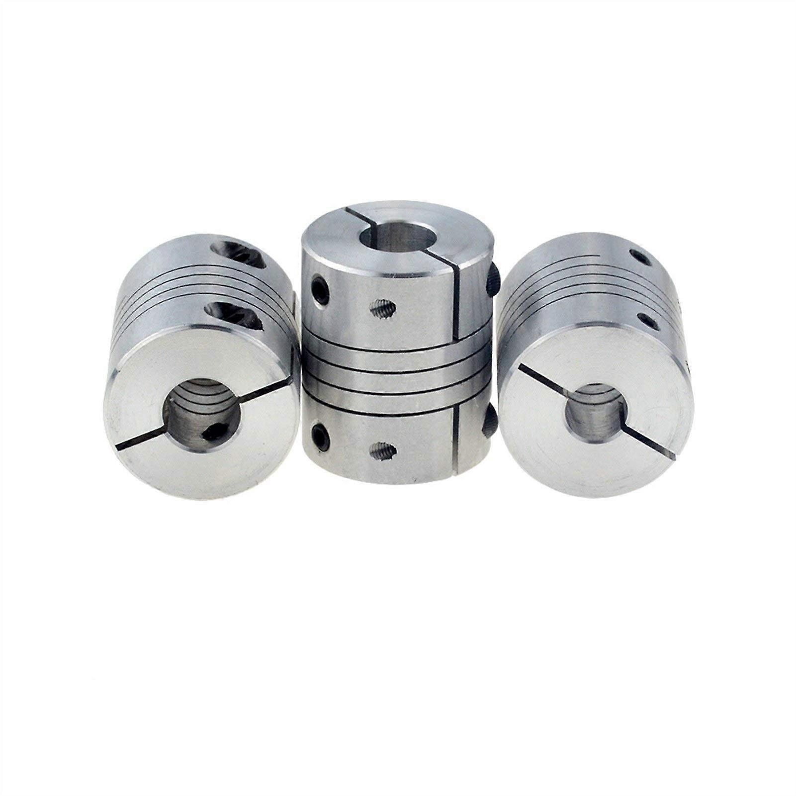 Coupling 10 pcs/lot D25L30 for CNC motor chuck shaft coupling, flexible coupling OD 25 x 30 mm (inner diameter: 6 x 8)