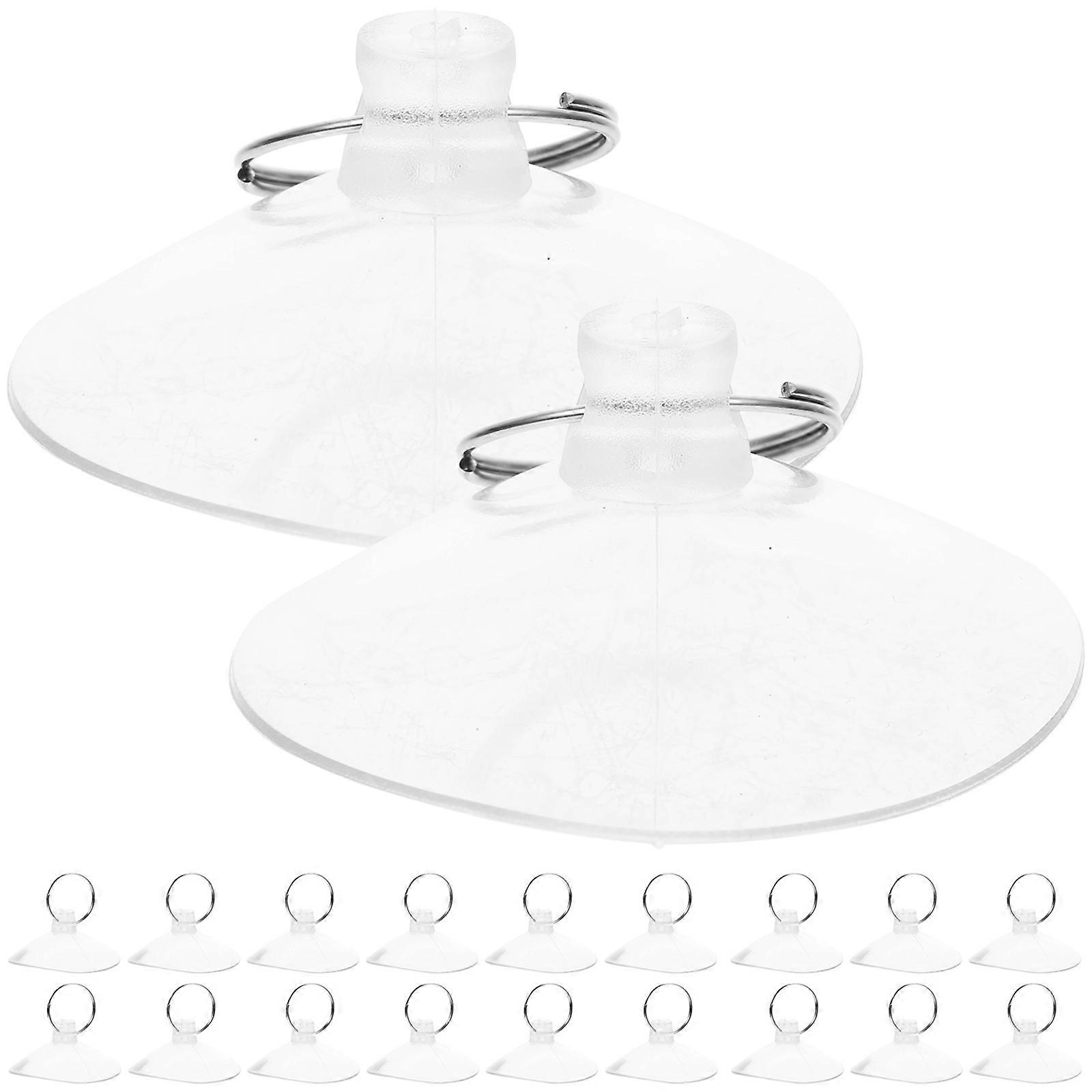 Suction Cup Hamster Hammock Suction Cups for Bed 50Pcs Transparent Plastic