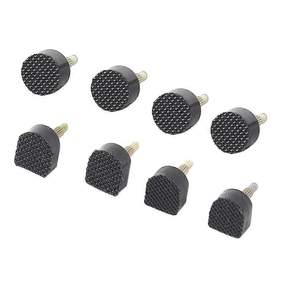 30 زوجا / حزمة نصائح عالية الكعب الخنجر إصلاح قبعات كعب الأحذية نصائح الكعب استبدال المسامير لنعال الكعب (حجم متنوع)