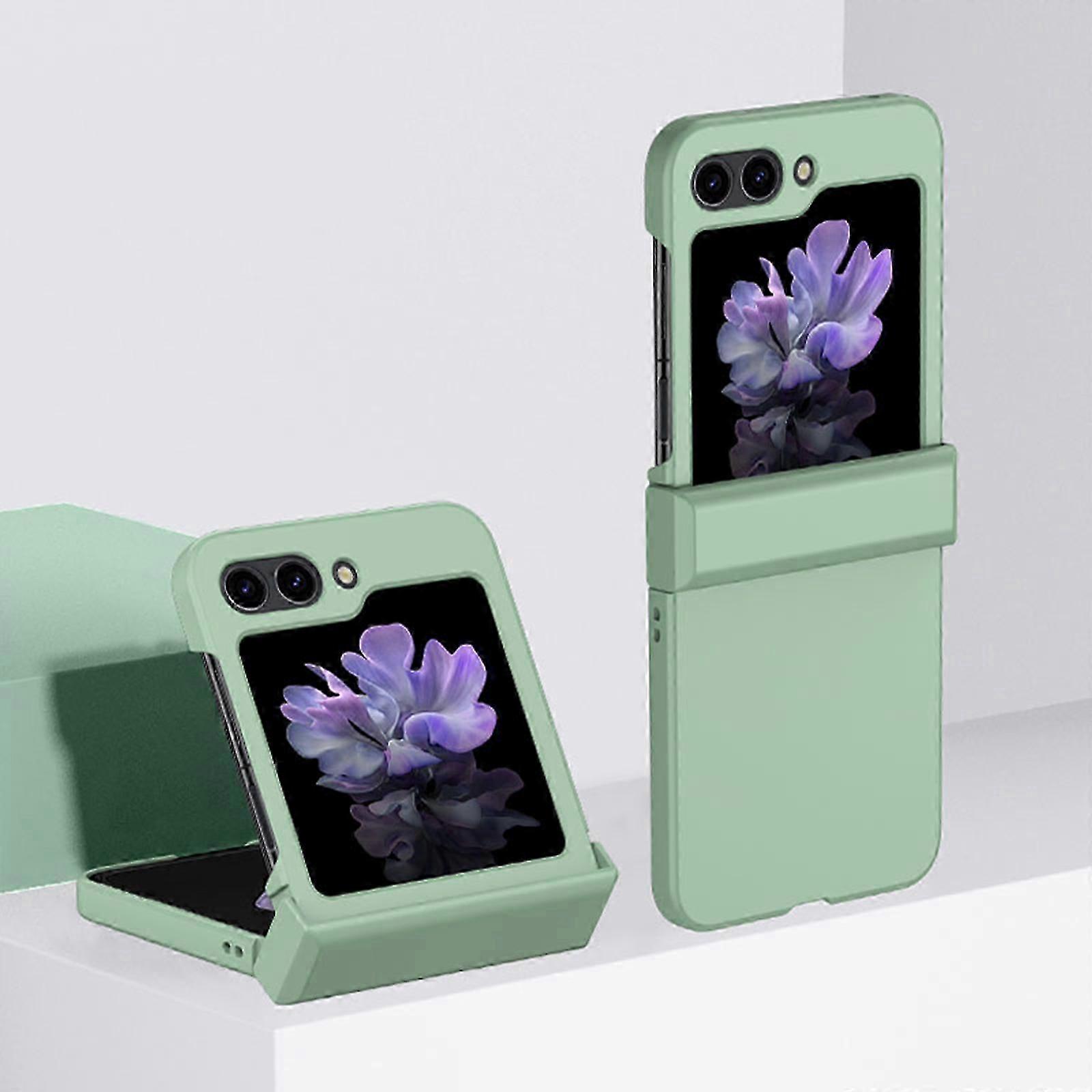 for Galaxy Z Flip 6 Case with Hinge Protection, Full Cover Shockproof Slim Wireless Charging Phone Case for Samsung Galaxy Z Flip 6 5G
