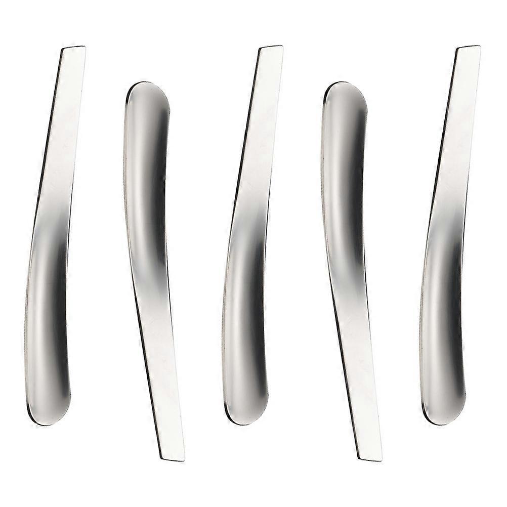 5Pcs Stainless Steel Mini Spoons Kitchen Egg Spoons Breakfast Spoons