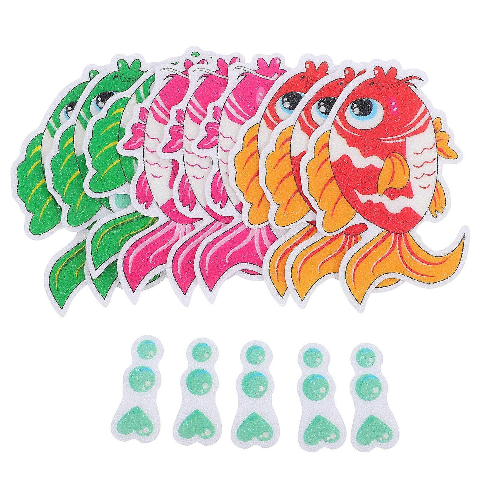 Sure! Here's a detailed list of potential **features** for a product like **"Fish Stickers Bath Non Slip Bathtub Stickers Set 14pcs Home Stickers