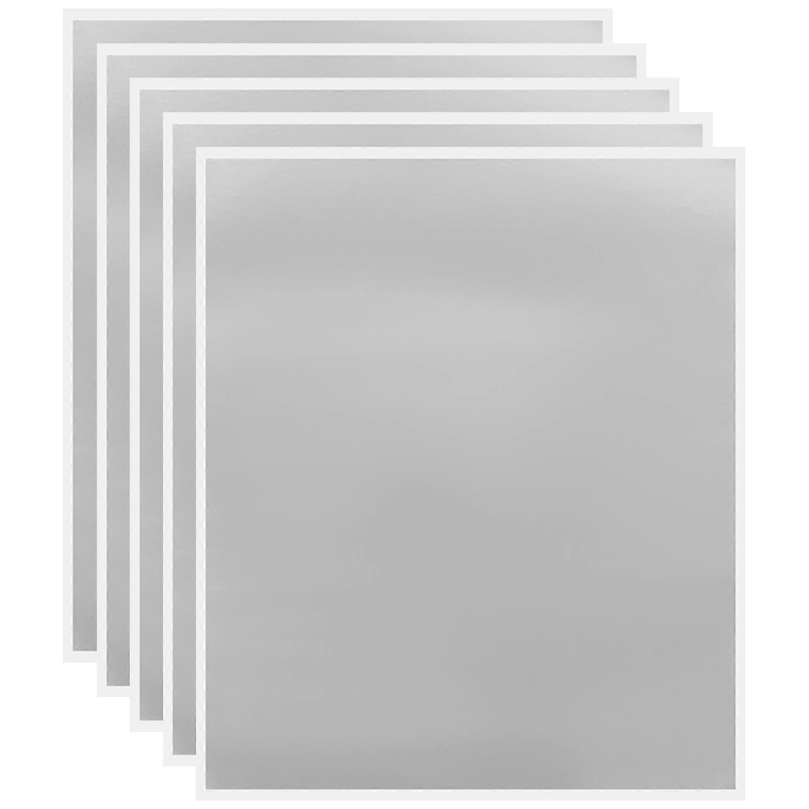 DIY Scratch Off Stickers for Decoration Silver Paper Widely Used for Parties and Games 5 Sheets