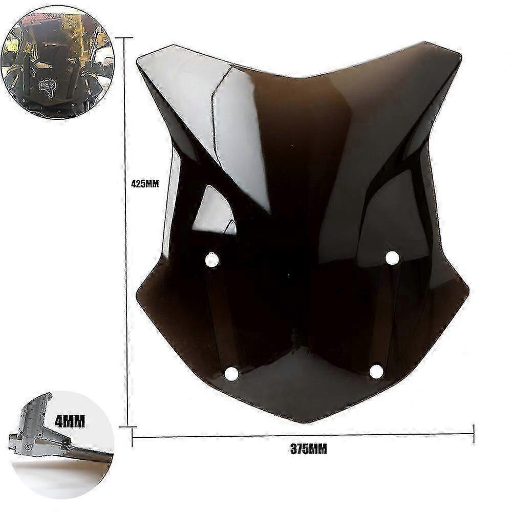 Windscreen & Windshield for BMW R1200GS R1250GS Adventure - Heightened Wind Shield Screen Protector for Enhanced Riding Experience