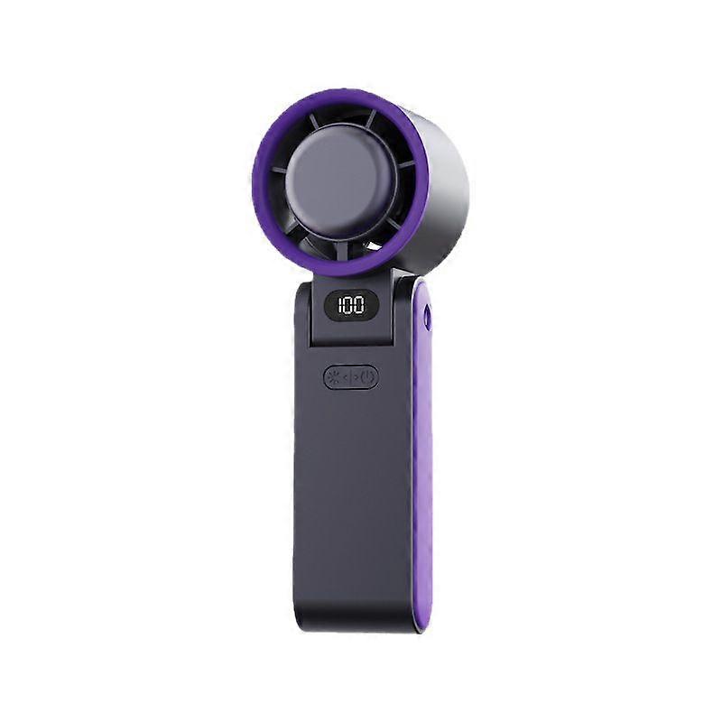 Folding Neck Fan, Turbo Brushless Cooling, Portable