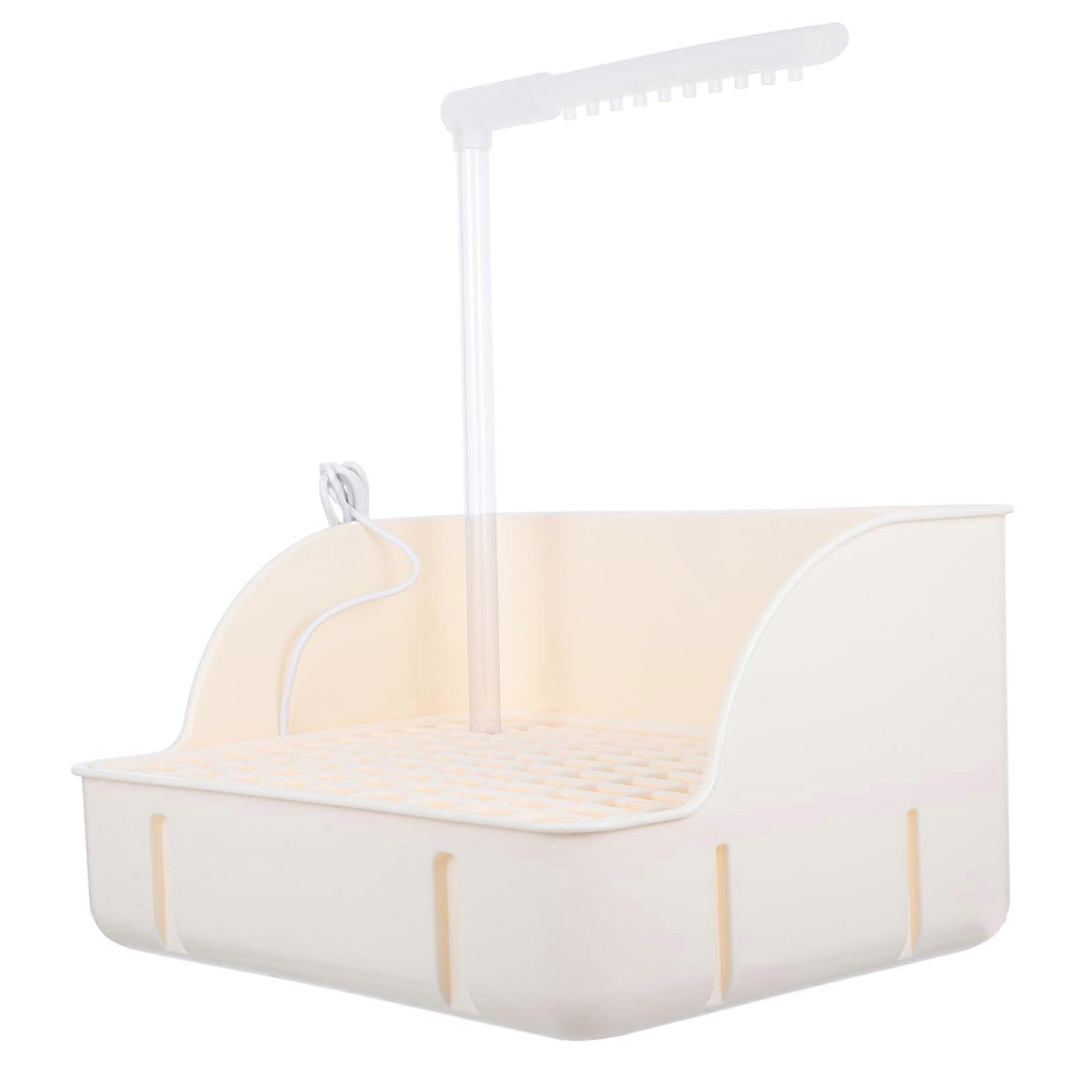 Interactive Pet Bathing Pool with Natural Rain Simulation