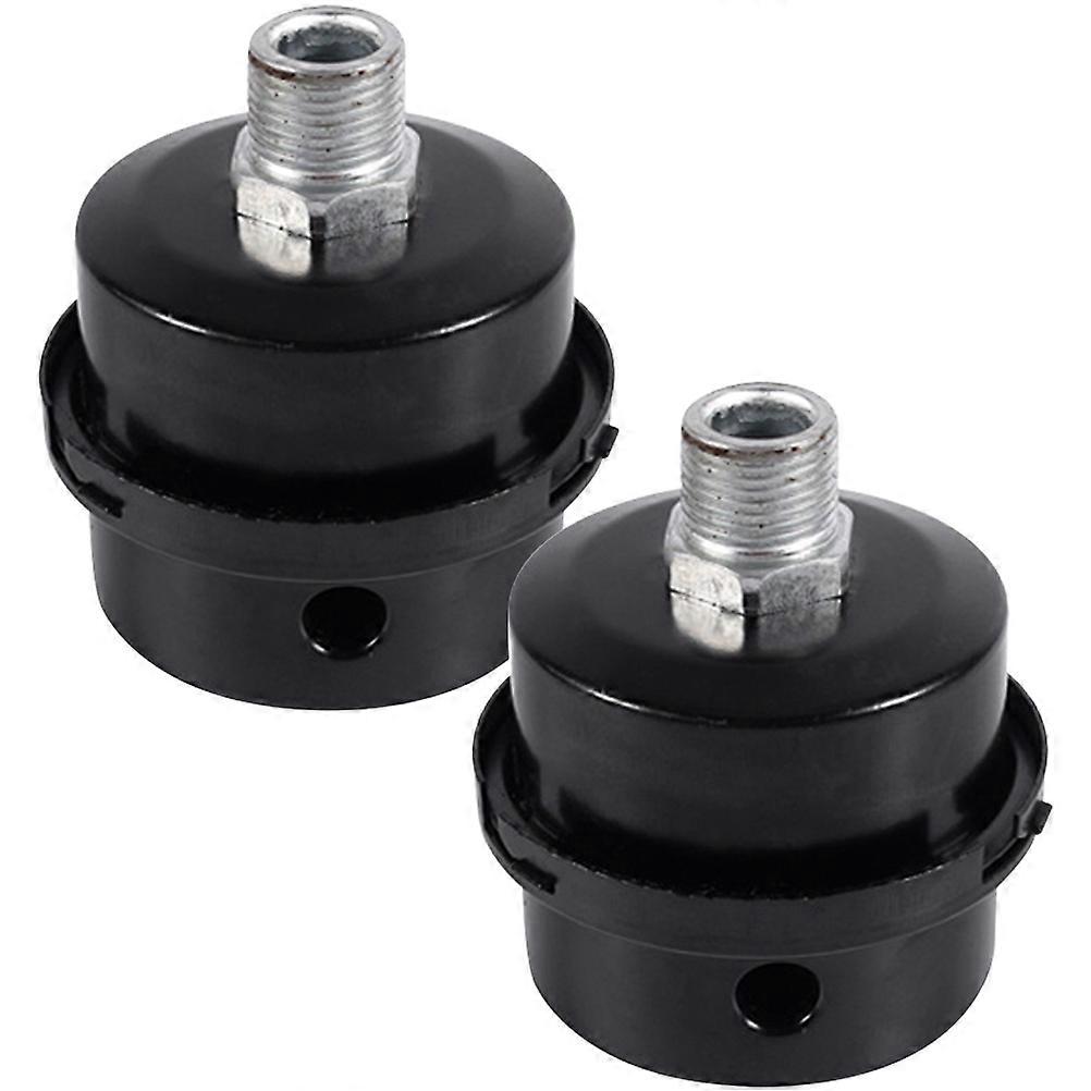 Air Compressor Sound Muffler Filter 2 Pack for Blowers and Generators – Noise Reduction and Dust Protection with Standard Thread for Easy Installation